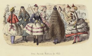 Some Sea-side Fashions for 1863