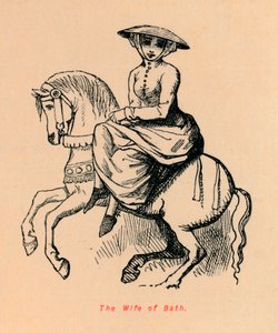 The Wife of Bath by John Leech