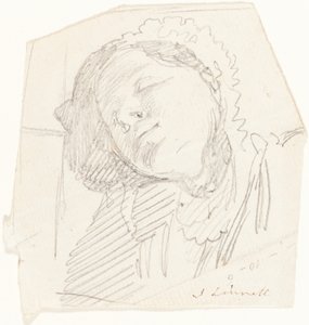 A Woman Resting by John Linnell