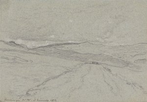 Mountain View in North Wales by John Linnell