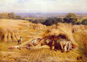 The Noonday Rest by John Linnell