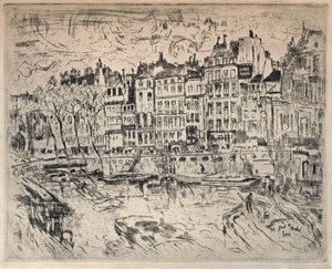 Near the Pont St Michel, 1915