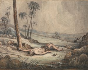 Cain and Abel by John Martin