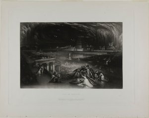 The Fall of Babylon, from Illustrations of the Bible