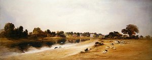 The Thames, Twickenham by John Martin