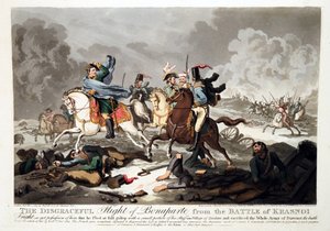 The Flight of Bonaparte from the Battle of Krasnoi 1812