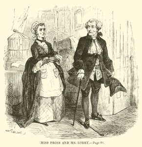 Illustration for A Tale of Two Cities by Charles Dickens