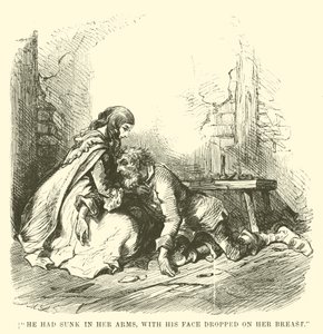 Illustration for A Tale of Two Cities by Charles Dickens by John McLenan