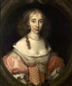 Magdalen Aston, Lady Burdett by John Michael Wright
