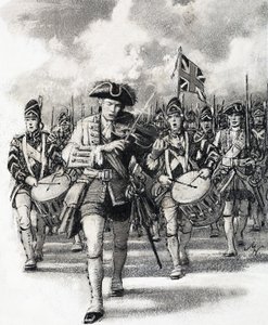 Marching into battle