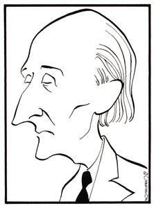 Frederick Delius, caricature by John Minnion