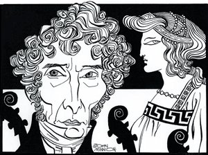 Luigi Cherubini with Médée by John Minnion