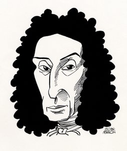 Giuseppe Torelli, caricature by John Minnion