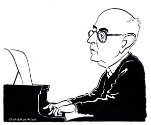 Theodor Ludwig Wiesengrund Adorno by John Minnion