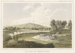 Milk River and Panther Mountain by John Mix Stanley