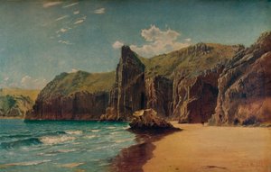Cliffs at Barlow, c1877