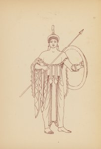 Ancient Greek Female Costume by John Moyr Smith