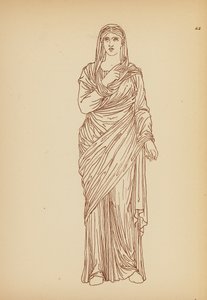 Ancient Greek Female Costume by John Moyr Smith