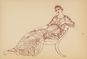 Ancient Greek Female Costume by John Moyr Smith