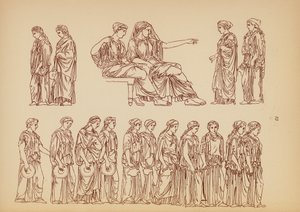 Ancient Greek Female Costume by John Moyr Smith