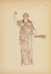 Ancient Greek Female Costume by John Moyr Smith