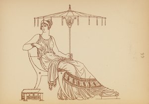 Ancient Greek Female Costume by John Moyr Smith