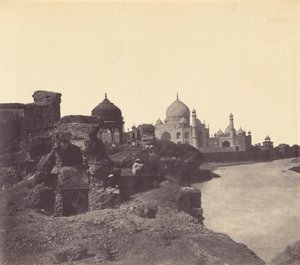 Taj Mahal from the East by John Murray