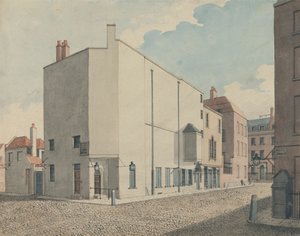 Argyll Concert Rooms, Regent Street, London: Perspective by John Nash