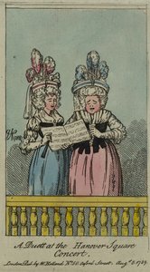 A Duet at the Hanover Square Concert