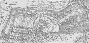 Nordens View of Windsor Castle, 1607
