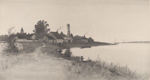 Untitled Coastal Scene by John O. Anderson
