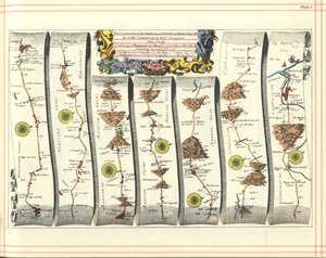 Britannia Atlas: The Continuation of the Road from London to Aberystwyth