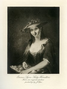 Emma Lady Hamilton by John Opie
