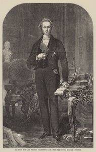 The Right Honourable Lord Viscount Palmerston, GCB by John Partridge