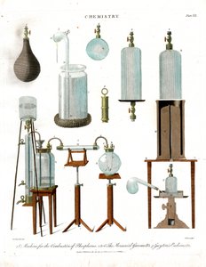 Chemical Laboratory Instruments and Gasometers by John Pass