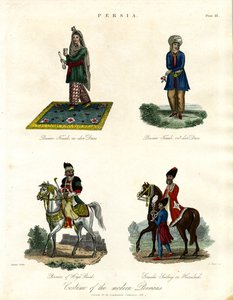 Costume of the Modern Persians by John Pass