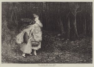 The Haunted Wood by John Pettie