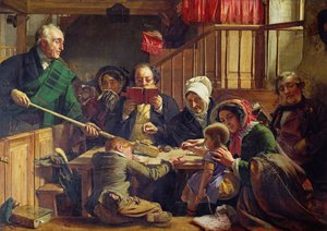 Collecting the Offering in a Scottish Kirk by John Phillip
