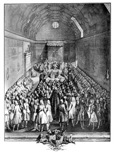 Interior of the House of Lords, Westminster