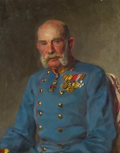 Emperor Franz Joseph I in the Service Uniform of an Austrian Field Marshal by John Quincy Adams