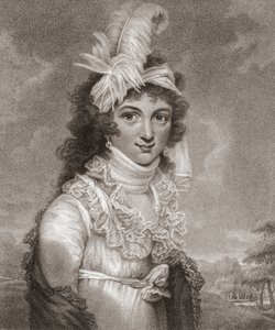Caroline of Brunswick. Queen of England. by John Raphael (after) Smith