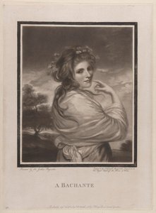 A Bacchante (Emma Hart, later Lady Hamilton) by John Raphael Smith
