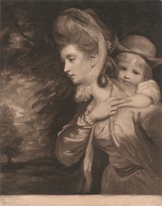 Mrs. Payne Galwey and Her Son Charles by John Raphael Smith