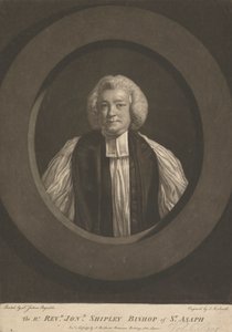 Reverend Jonathan Shipley, Bishop of St. Asaph by John Raphael Smith