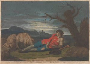 The Prodigal Son in Misery (1 of 5) by John Raphael Smith