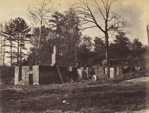 Ruins on Gaines Mill, Virginia by John Reekie