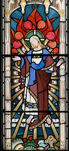 Christ and Seraphim (from The Wise and Foolish Virgins) by John Richard Clayton