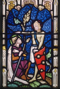 Window with Two Male Saints by John Richard Clayton