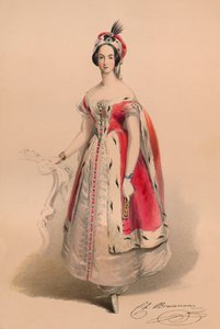 Guest in Costume for Queen Victoria