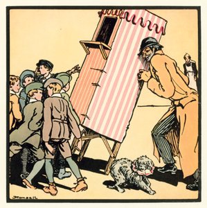 Kensington Rhymes: The Punch and Judy Show by John Robert (after) Monsell